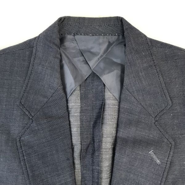  сделано в Японии * Pierre Cardin /pierre cardin* лен ./ весна лето tailored jacket [165cm/ мужской 90A4/ серый серия /gray]Coat/Jacket/Jumper*pBH465