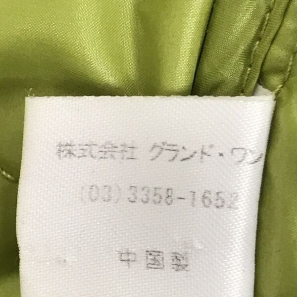 ジムマスター/gym master★キルティング/高比率80％ダウンジャケット【Mens size -M/黄緑/ライムグリーン】フーデッド◆BC50_画像5