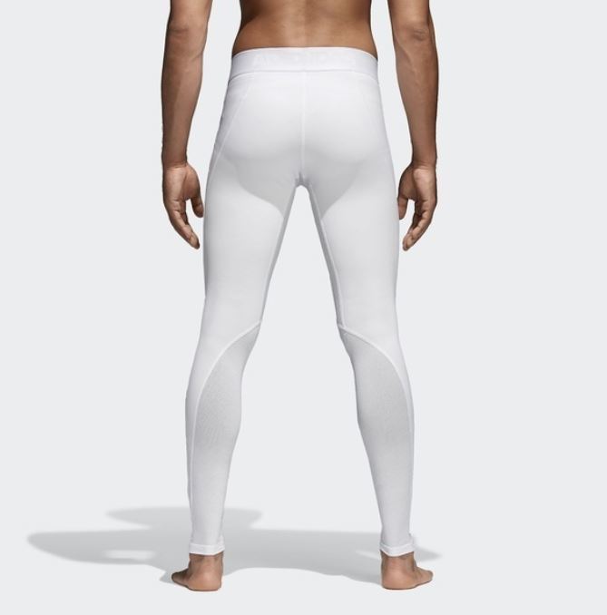 [KCM]Z-2adi-746-L* exhibition goods *[adidas/ Adidas ] men's ALPHASKIN TEAM long tights EVN53-CW9426 white size L