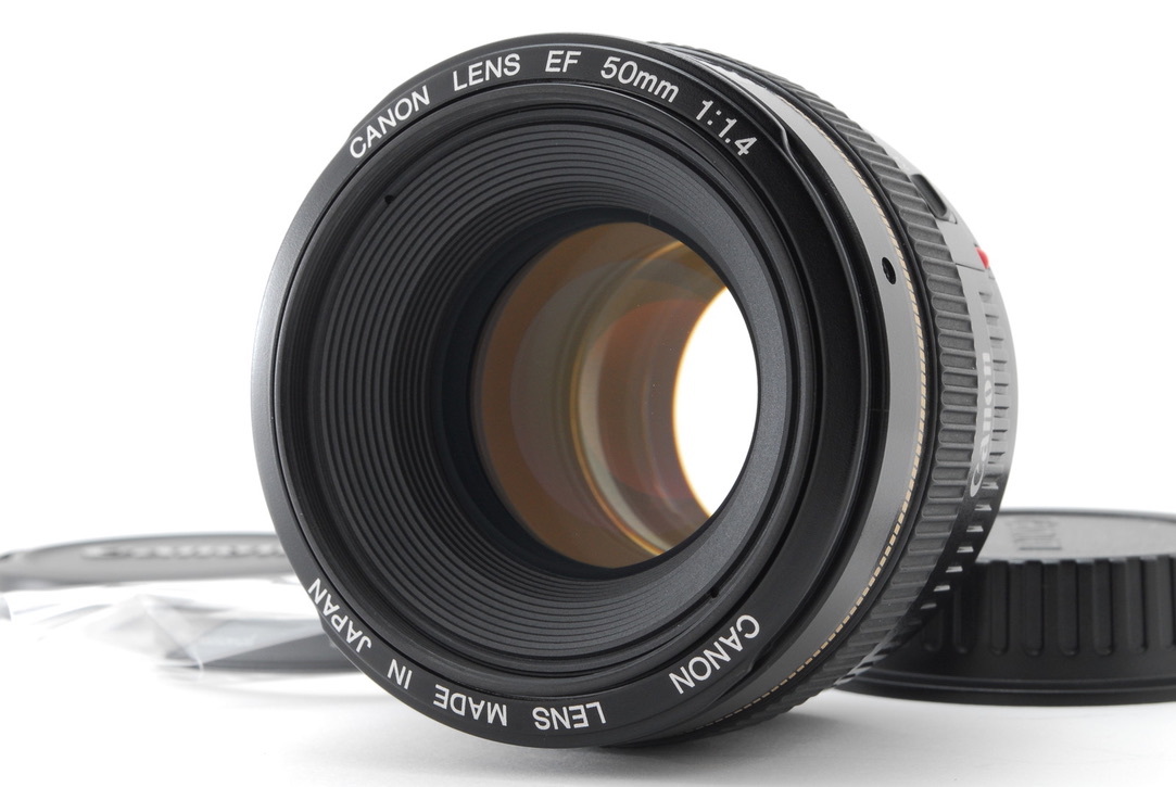 Canon キヤノン EF 50mm F1.4 USM 単焦点レンズ_画像1