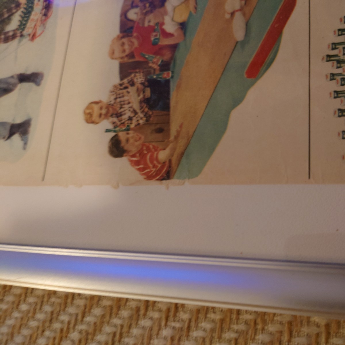 7up セブンアップドリンクアメリカンビンテージ雑誌広告 ヴィンテージ 額装品 ポスターアメトイ1970年代看板企業物アメリカングラフィティの画像8