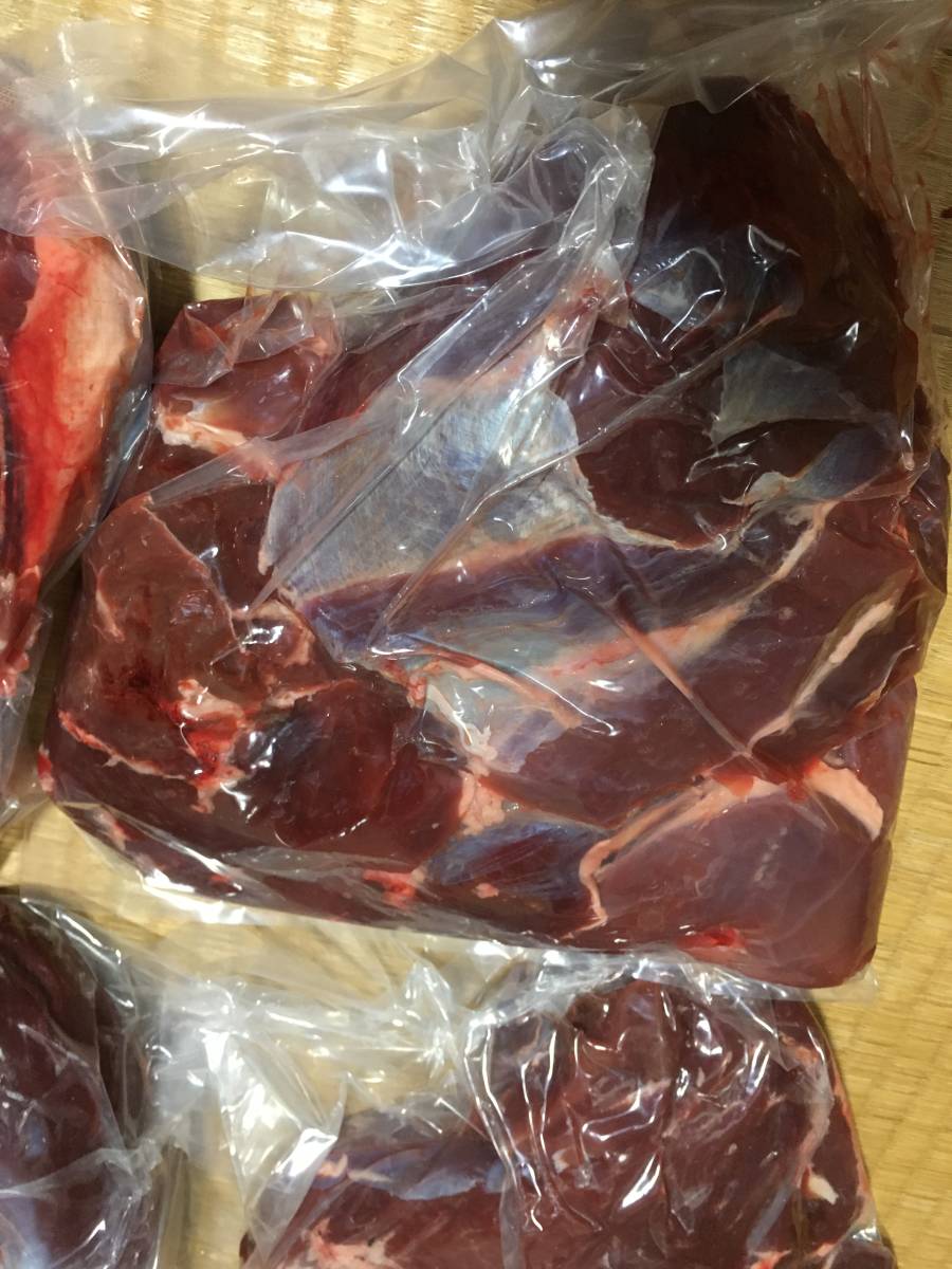 鹿肉 29kg 冷凍 ペットフード用　（２） _画像4