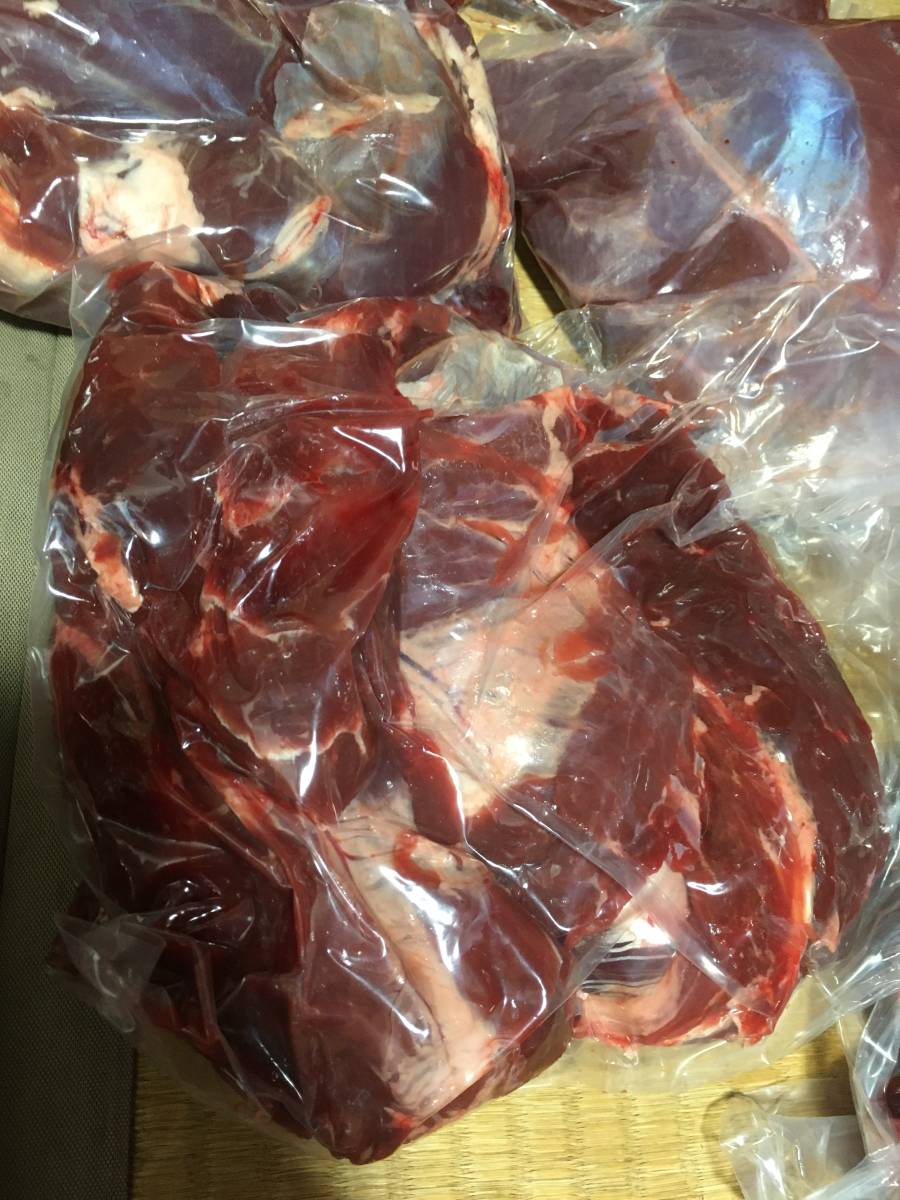 鹿肉 29kg 冷凍 ペットフード用　（1）_画像6