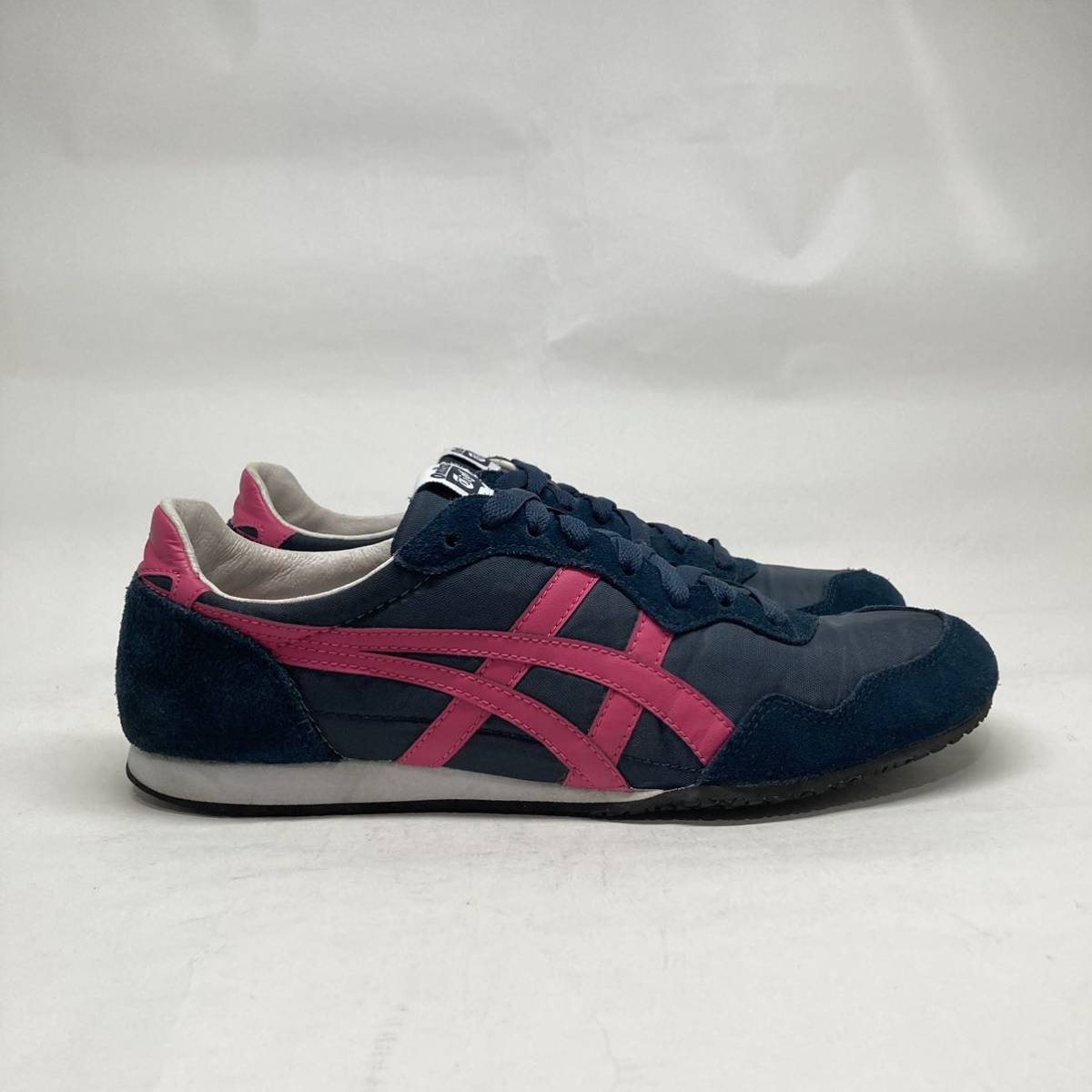 即決!定番! Onitsuka Tiger SERRANO 紺×紫 28cm TH109L / オニツカタイガー アシックス セラーノ asicsの画像8