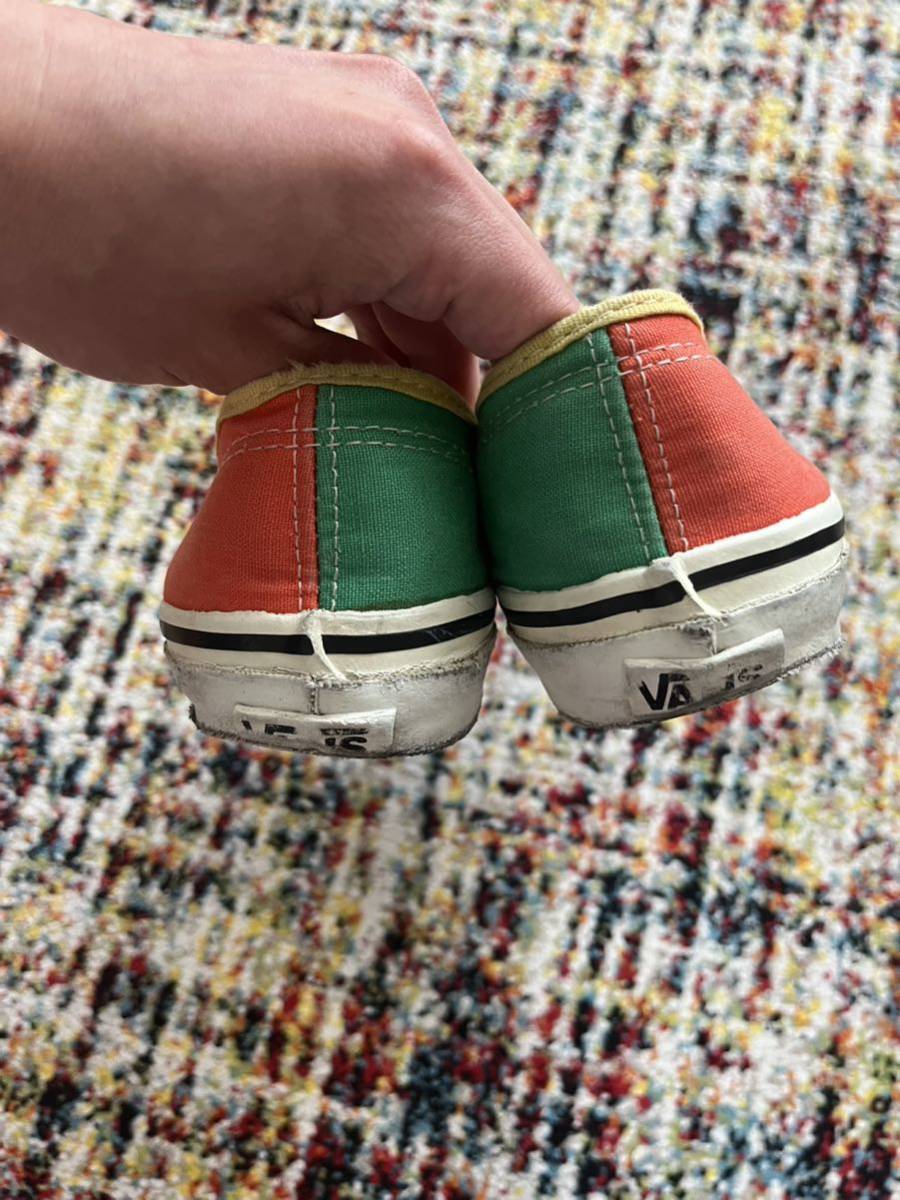 80s vans USA製　クレイジーパターン_画像4