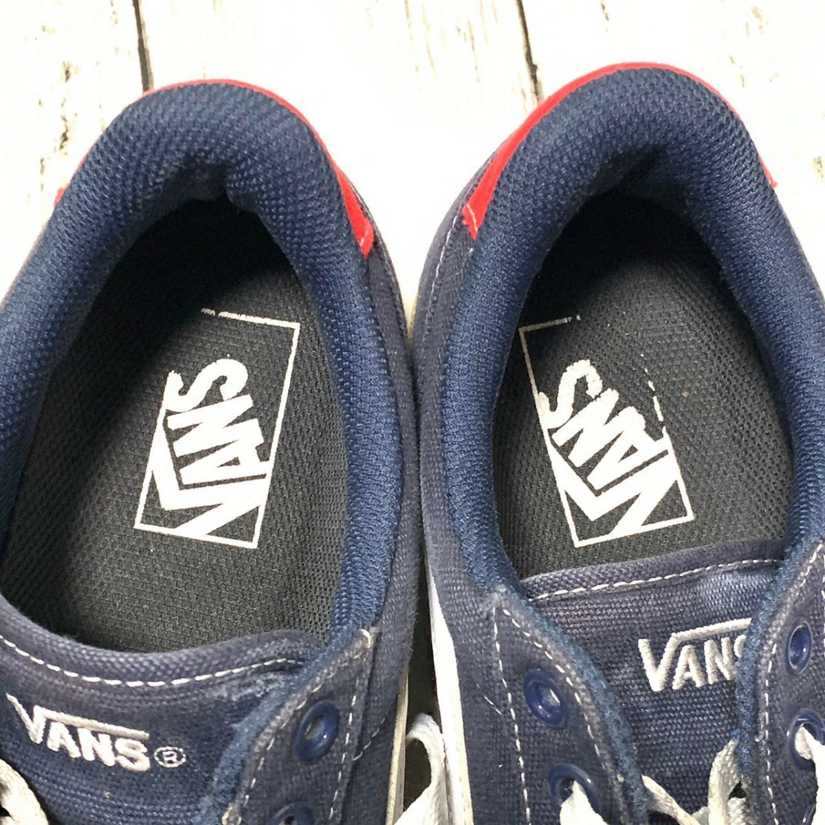 R5542bE VANS バンズ スニーカー ネイビー系 メンズ 26cm SURFACE サーフェイス シューズ スケボー スケーター ヴァンズ V2129CVS_画像5