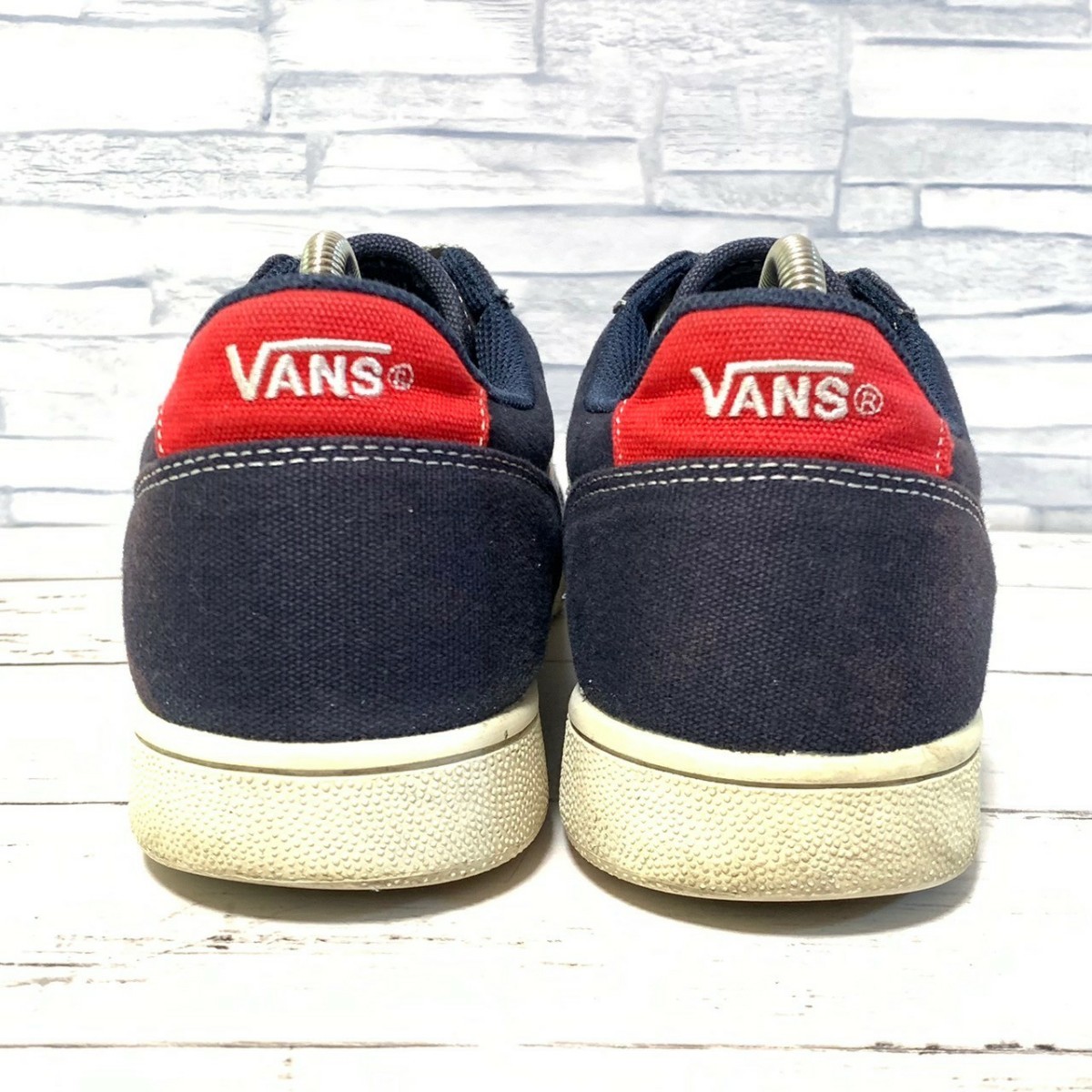 R5542bE VANS バンズ スニーカー ネイビー系 メンズ 26cm SURFACE サーフェイス シューズ スケボー スケーター ヴァンズ V2129CVS_画像6