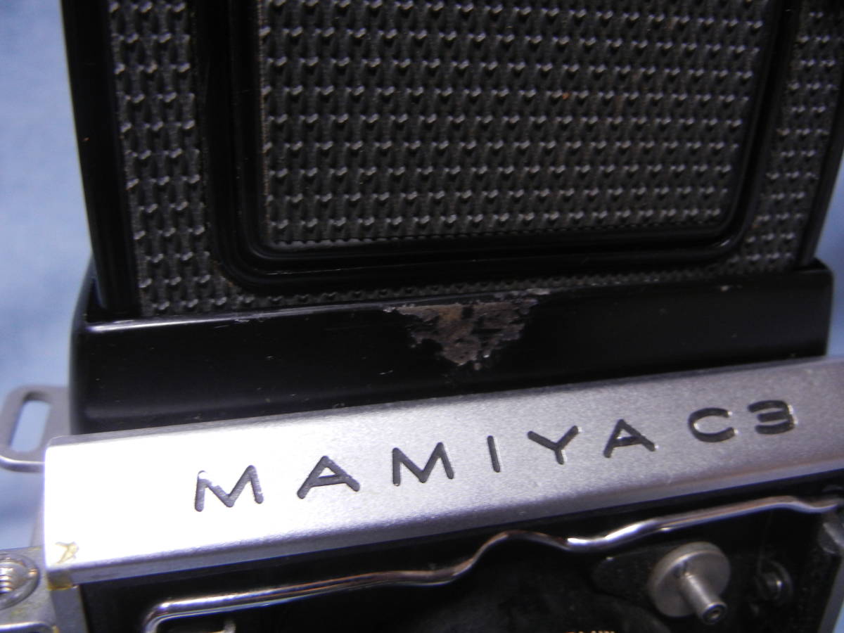 MAMIYA　マミヤC3　PROFESSONAL　二眼レフカメラ　レンズ：MAMIYA-SEKOR 1:2.8 f=80mm_画像9