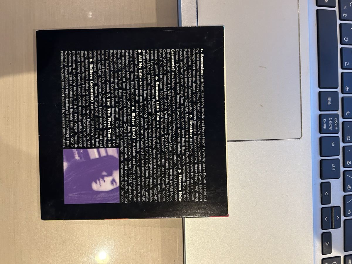 LENNY KRAVITZ ARE YOU GONNA GO MY WAY LP レコード レニークラヴィッツ USA IMPORT盤 藤原ヒロシ HF_画像10