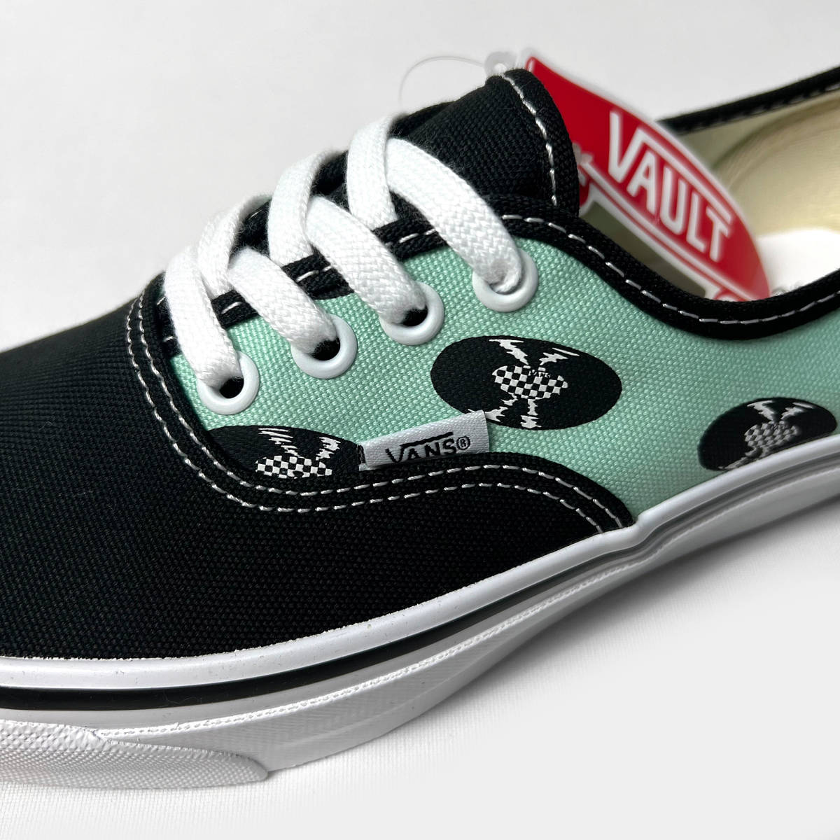 新品 WACKO MARIA VANS VAULT AUTHENTIC LX 23.0cm ターコイズブルー バンズ ワコマリア オーセンティック LX ヴォルト BABY BLUE 23cm_画像4