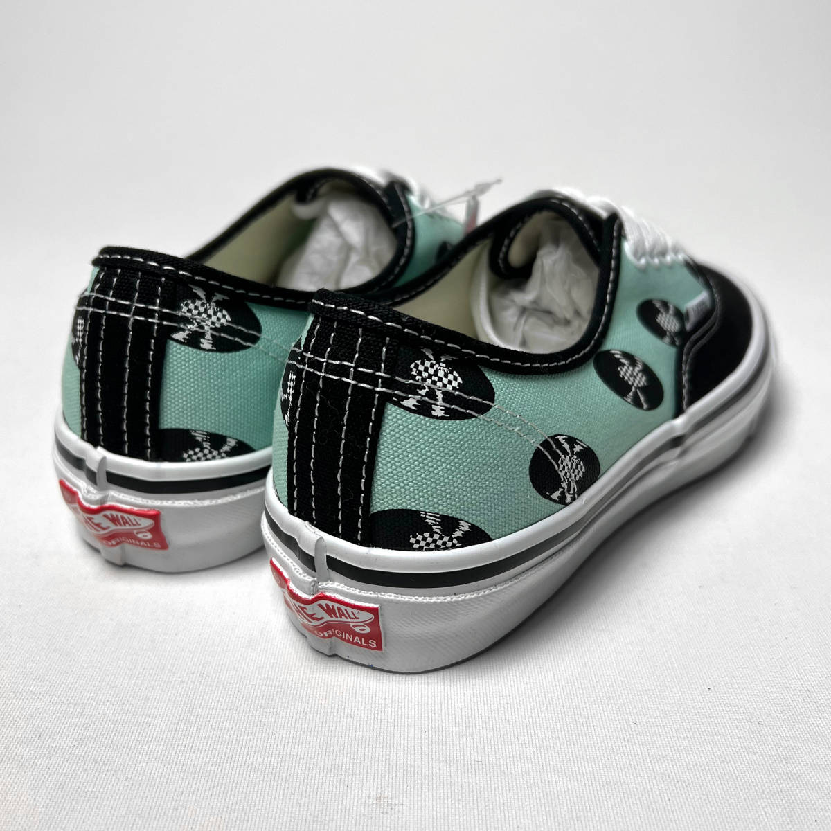 新品 WACKO MARIA VANS VAULT AUTHENTIC LX 23.0cm ターコイズブルー バンズ ワコマリア オーセンティック LX ヴォルト BABY BLUE 23cm_画像3