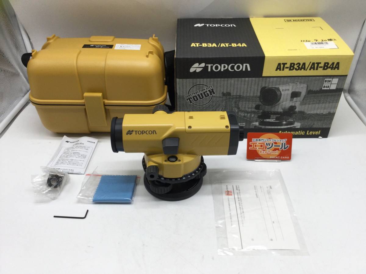 【領収書発行可】☆TOPCON/トプコン オートレベル AT-B4A [IT3JA1ZTPY3O]