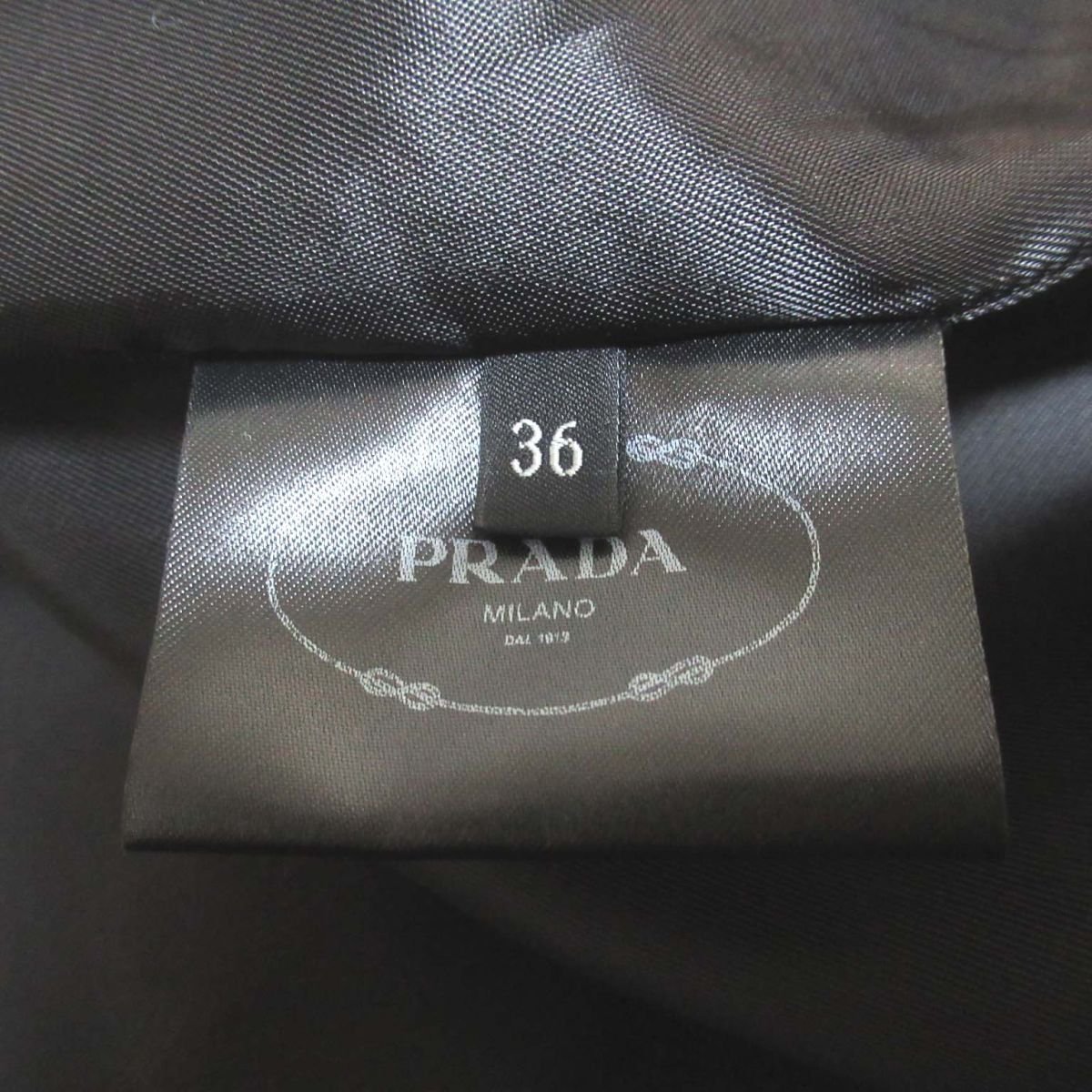  beautiful goods PRADA Prada 2022 year of model 2B single oversize tailored jacket 36 size charcoal gray 