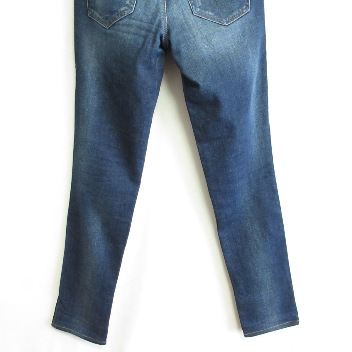 美品 DIESEL ディーゼル GRUPEE SUPER SLIM SKINNY LOW WAIST ストレッチ スキニージーンズ デニムパンツ W24 L34 インディゴブルー◆_画像6