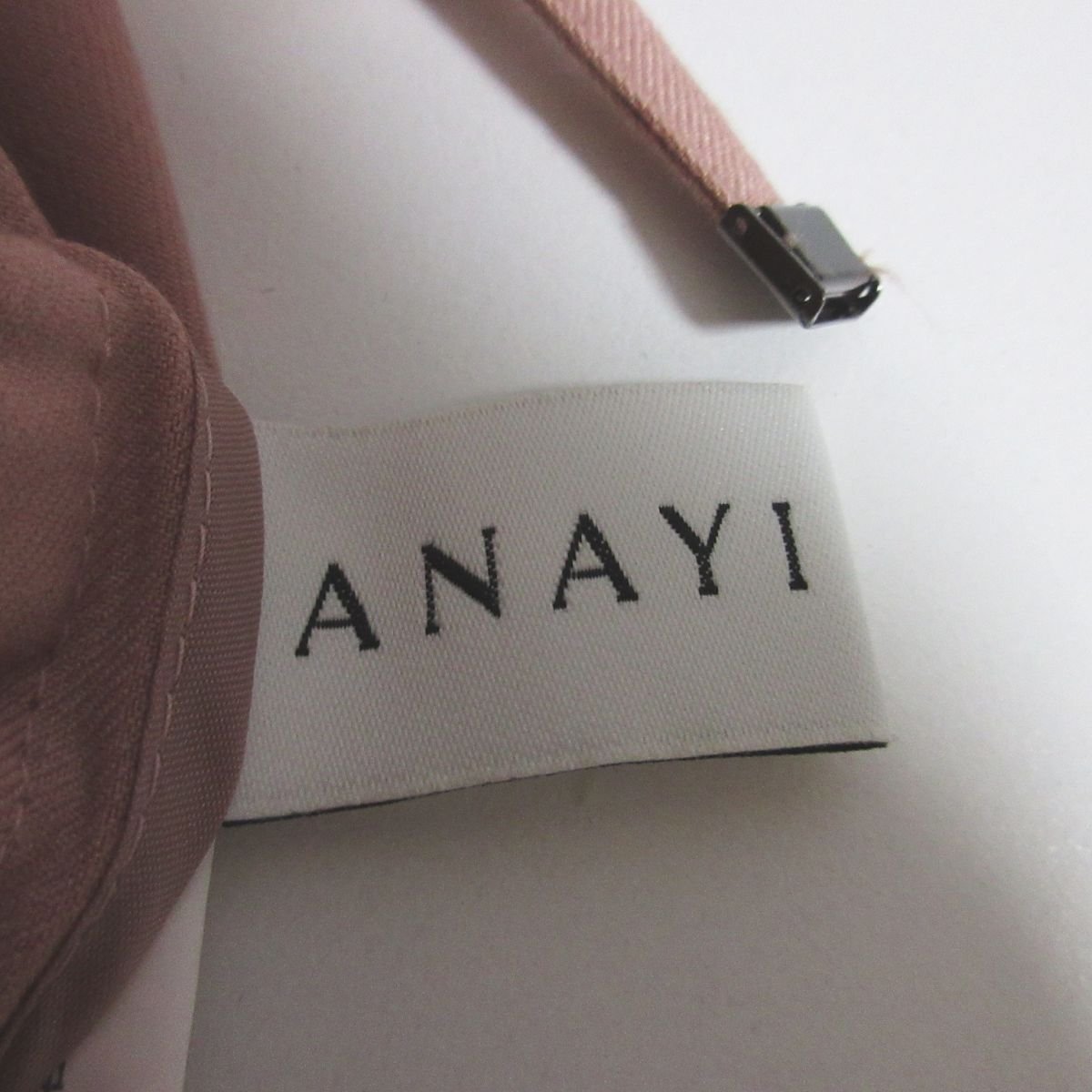  хорошая вещь 20AW ANAYI Anayi легкий длинные брюки 102027-12-180-41-360 36 розовый серия *