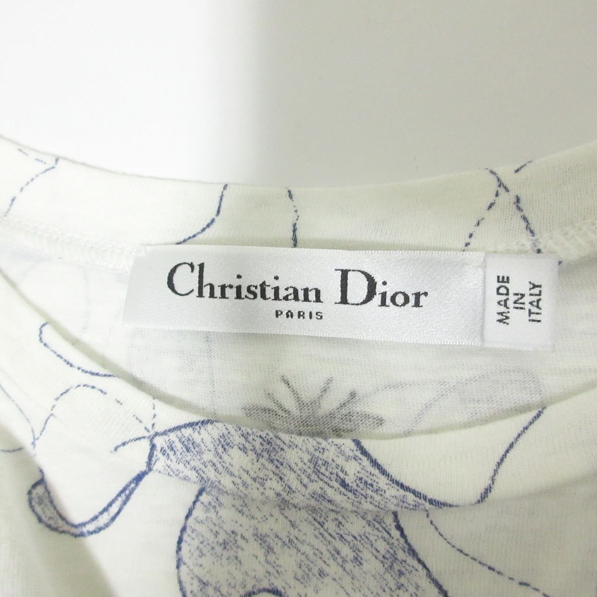 美品 20AW Christian Dior クリスチャンディオール ピエトロルッフォルト アラウンドザワールド Tシャツ カットソー 043T03PR446 XS 023の画像3