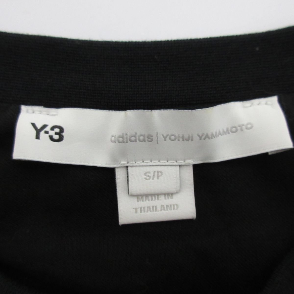 美品 22SS Y-3 ワイスリー アディダス ヨウジヤマモト REAL MADRID 120TH ANNIVERSARY 半袖 オーバーサイズTシャツ HM6687 S ブラック ◆_画像5