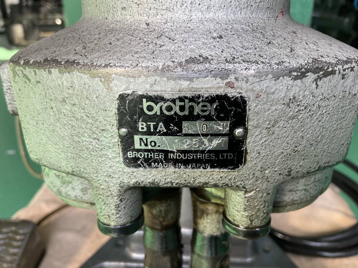 30000円 ブラザーHi-Tap ボール盤 BT61-511 No111707 200V 30000円 ブラザーHi-Tap ボール盤 BT61-511 No111707 200V