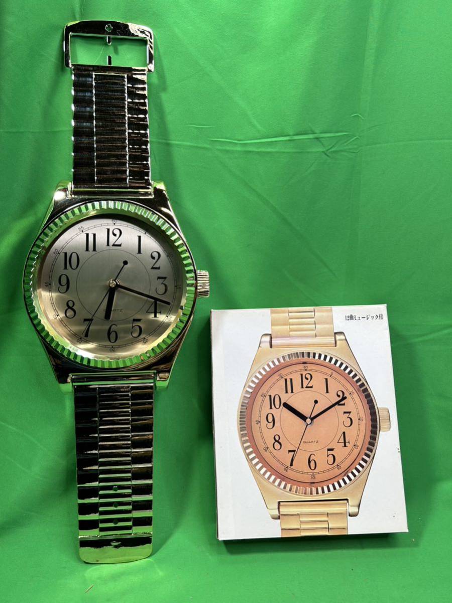  rare not for sale clock clock mania Showa era consumer electronics wristwatch quartz wall wall clock 