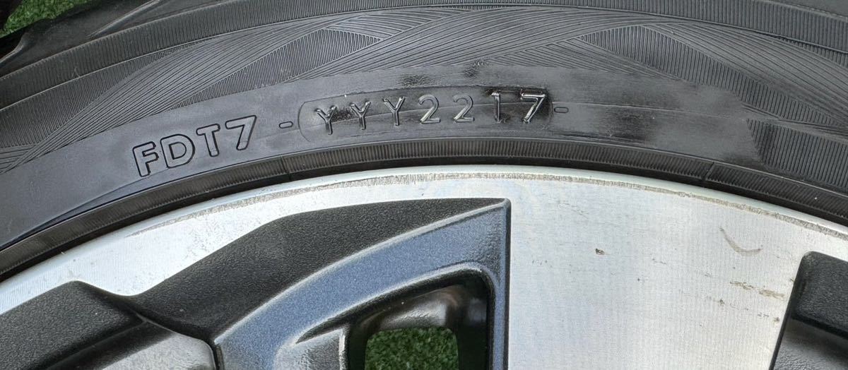 スバルGK７インプレッサG4純正 18in 7.5J+55 PCD100 & 225/40R18 YOKOHAMA タイヤ4本セット★G100_画像8