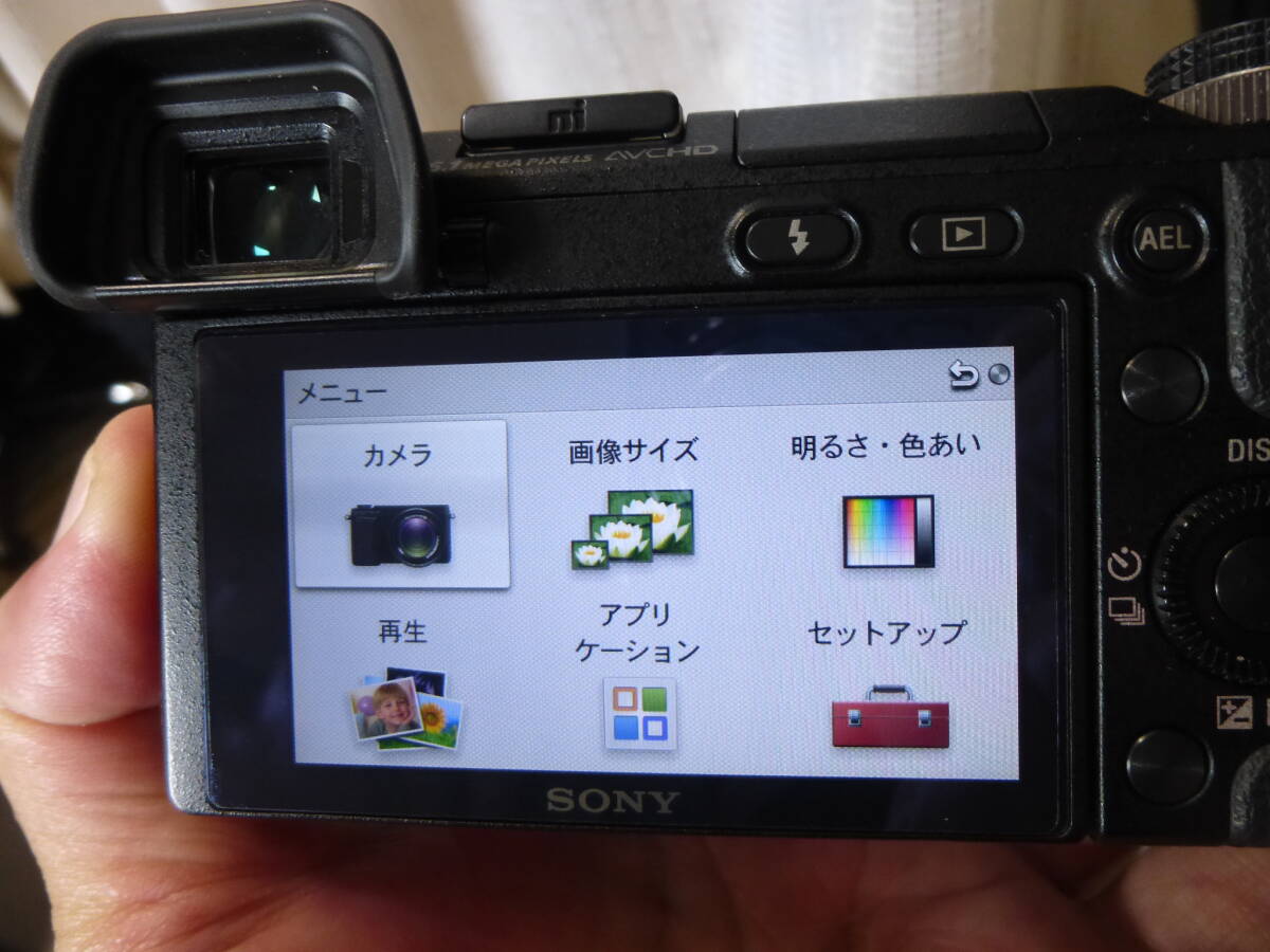 SONY NEX-6 レンズセット・E16-50mm 元箱付き・作動品_画像7