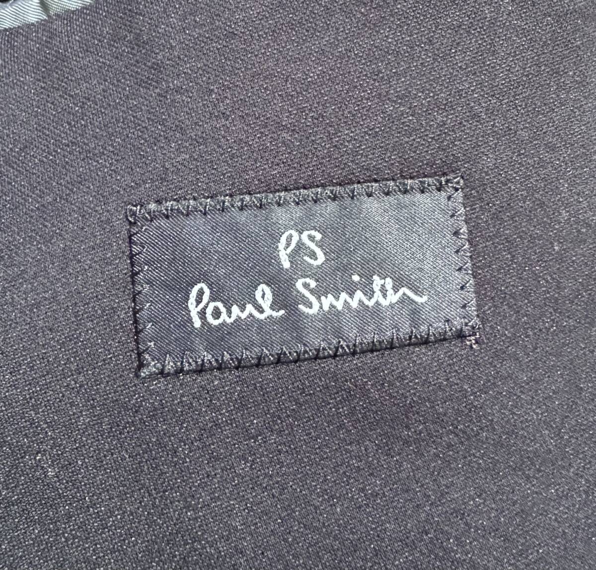 定価4万超【L2】Paul Smith ポールスミス ジャージー テーラードジャケット L2 メンズ JERSEY JACKET 背抜き【着心地抜群の一着】春夏 黒_画像9