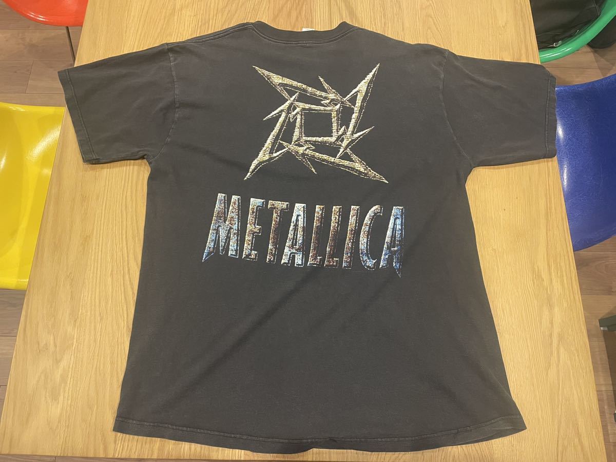 Jerry Lorenz着用 90s VINTAGE METALLICA メタリカ Tシャツ XL フェード greatland