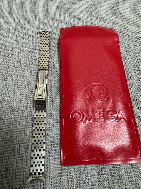 オメガ OMEGA SS ステンレス レディース ベルト ５９１５ 赤いケース付きの画像7