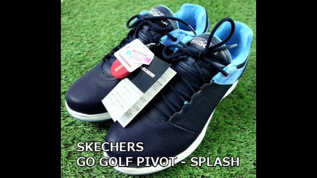 【未使用訳あり】 SKECHERS GOLF 撥水加工 スパイクレスゴルフシューズ 26cm ネイビー GOGAMAX