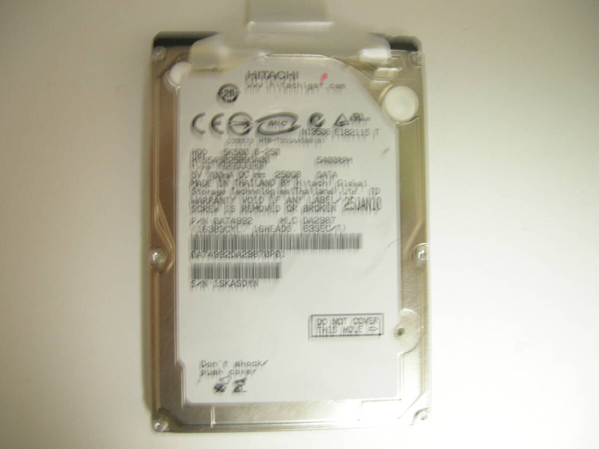 hitachi 80gb 250gb segate 160gb_画像5