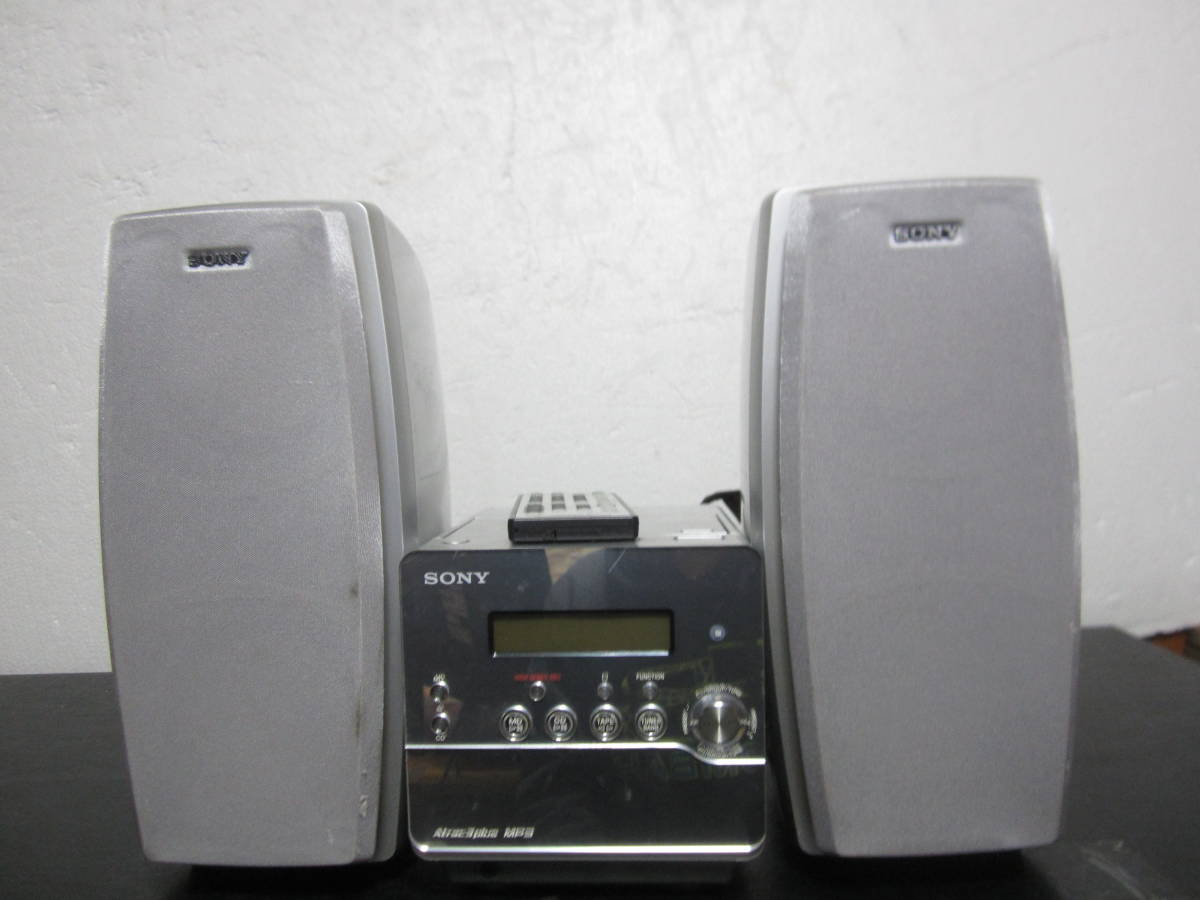  Sony mini component Atrac3 Plus MP3 cassette CD MD