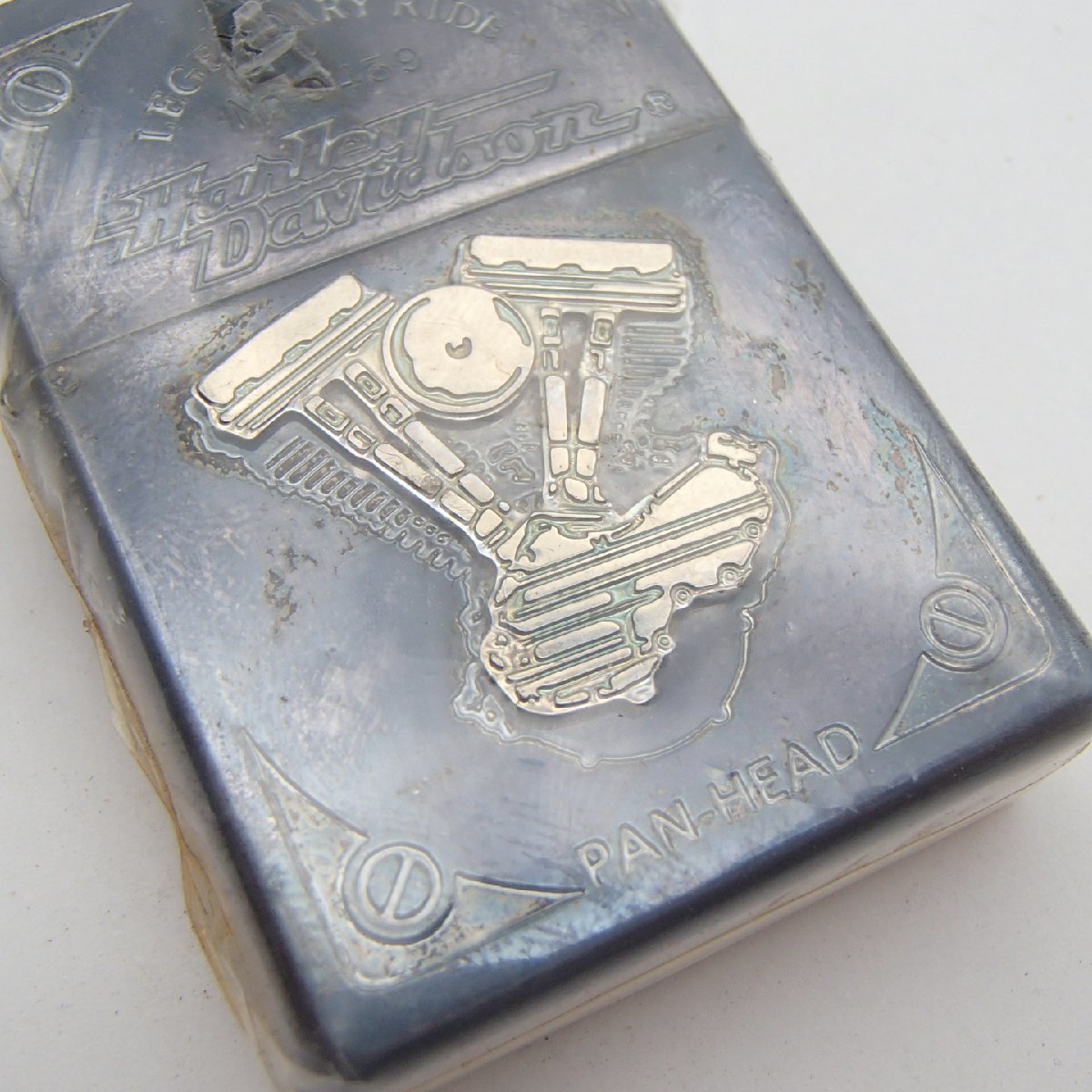 ◎ZIPPO ジッポ ハーレー HARLEY-DAVIDSON / No.0439 /ビックイーグルダイキャスト灰皿付き ライター 喫煙グッズ 喫煙具 着火未確認 ◎MM_画像9