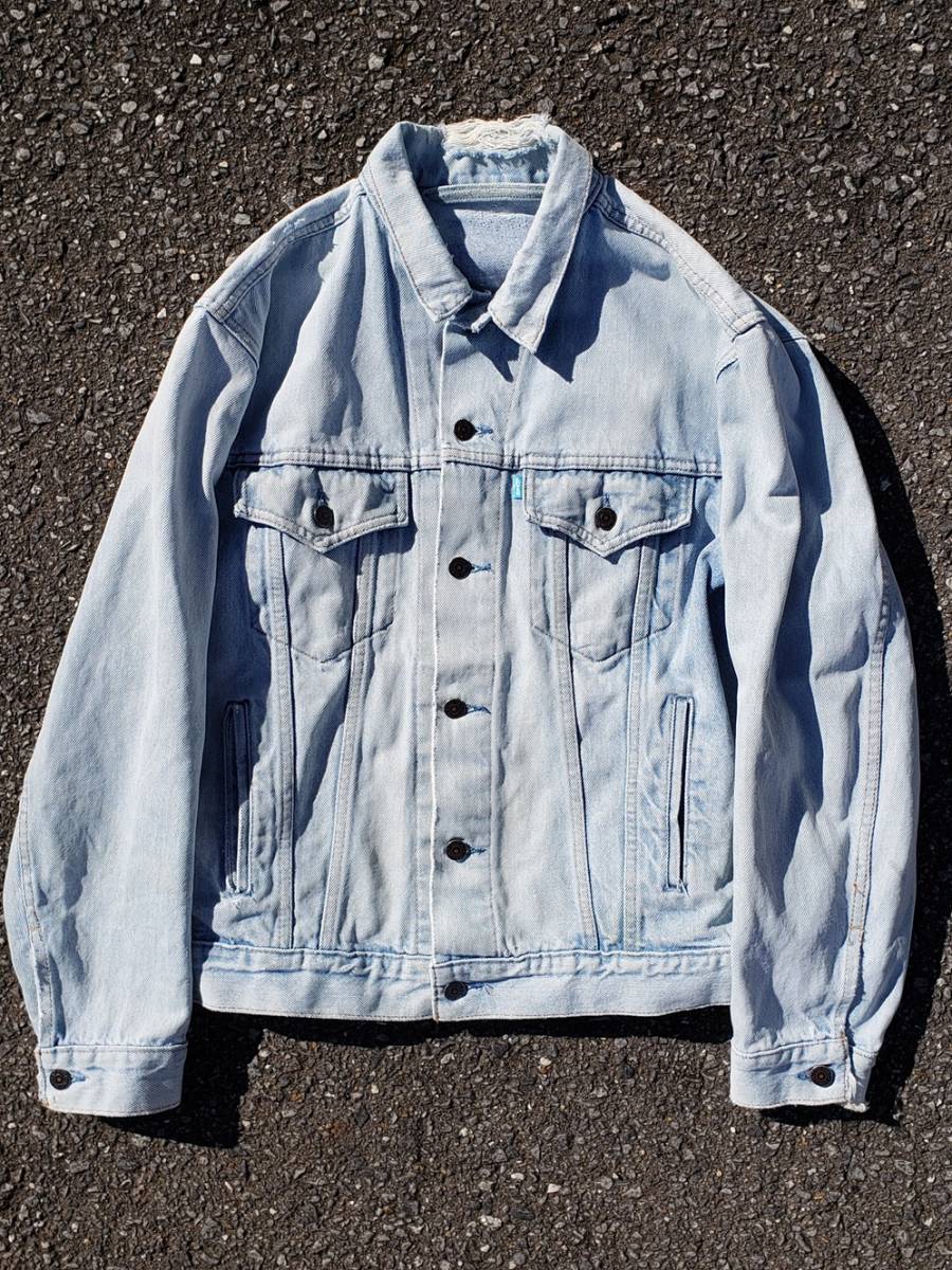 リーバイス/Levi's/75506/デニムジャケット/サイズ42?/カナダ製/made in Canada/水色タブ/BIG-E/ビッグE/雰囲気系/_画像10