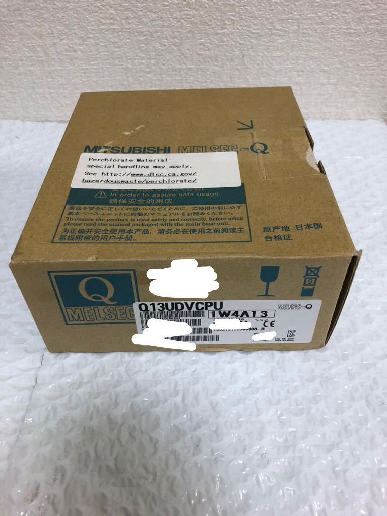 新品未使用(開封済み)三菱電機 Q13UDVCPU正規品動作保証 B-1 新品未使用(開封済み)三菱電機 Q13UDVCPU正規品動作保証 B-1