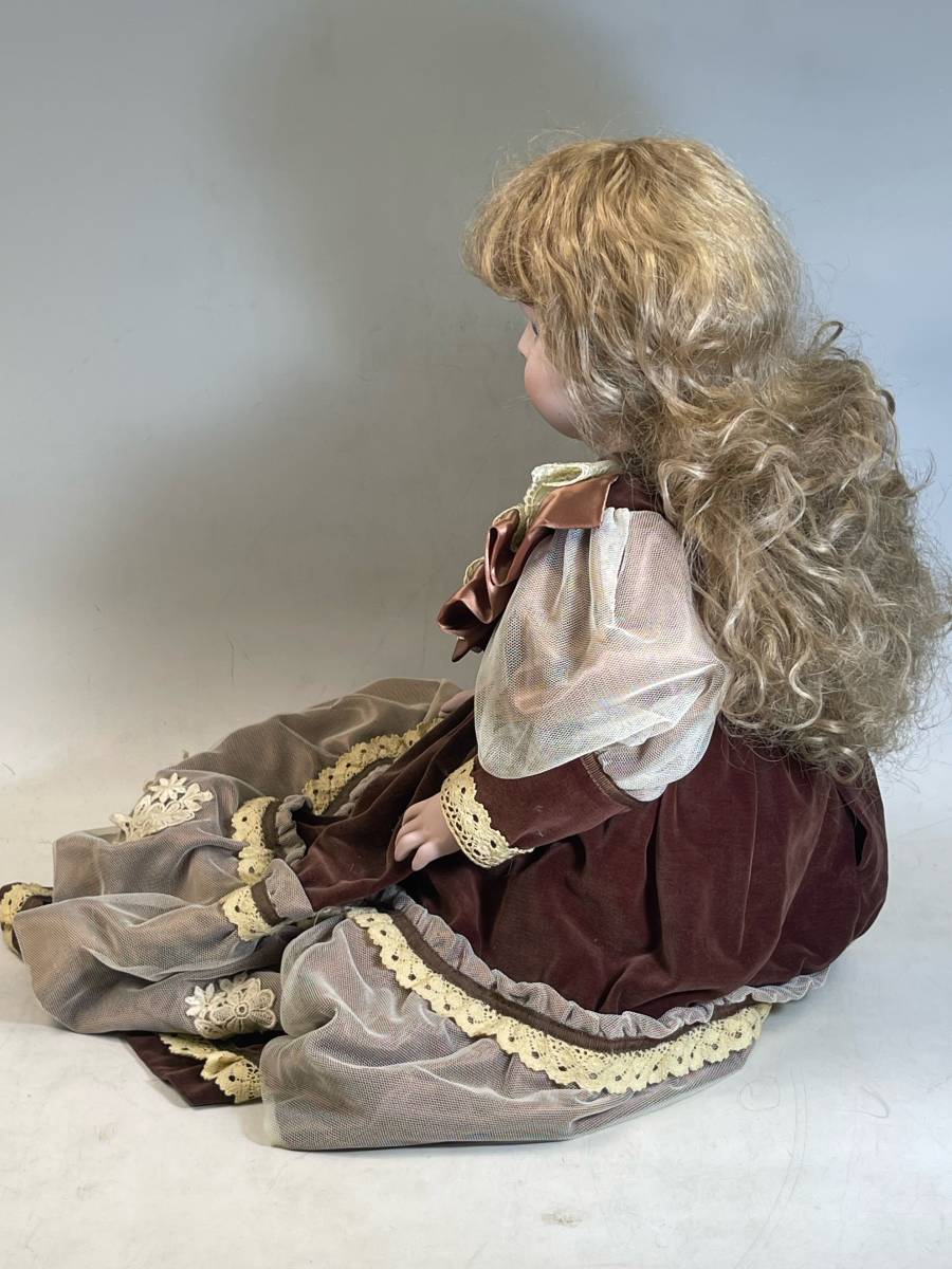 ビスクドール　collectors doll　コレクターズドール　CD-132　BRU　ブリュ　女の子　57㎝_画像10