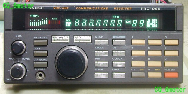 ■CQ_6meter■壊れたままのリグが復活?! YAESU FRG-965修理承ります♪_※故障品のイメージ画像※