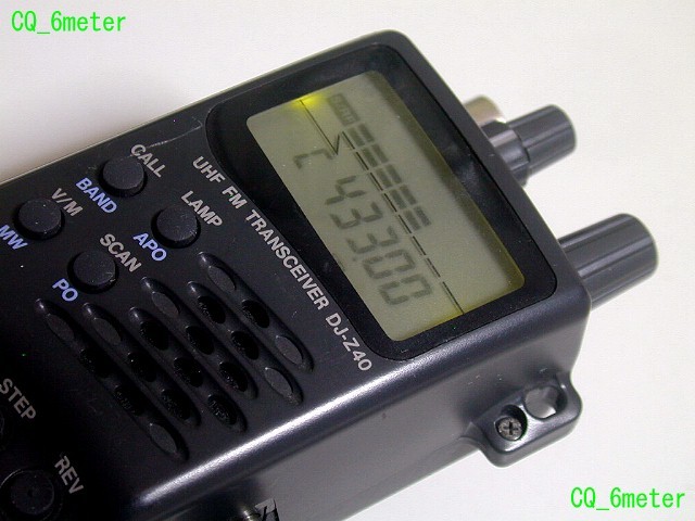 ●CQ_6meter●ALINCOの430M DJ-Z40 送受信できていますがバッテリー寿命のためJUNK_画像2