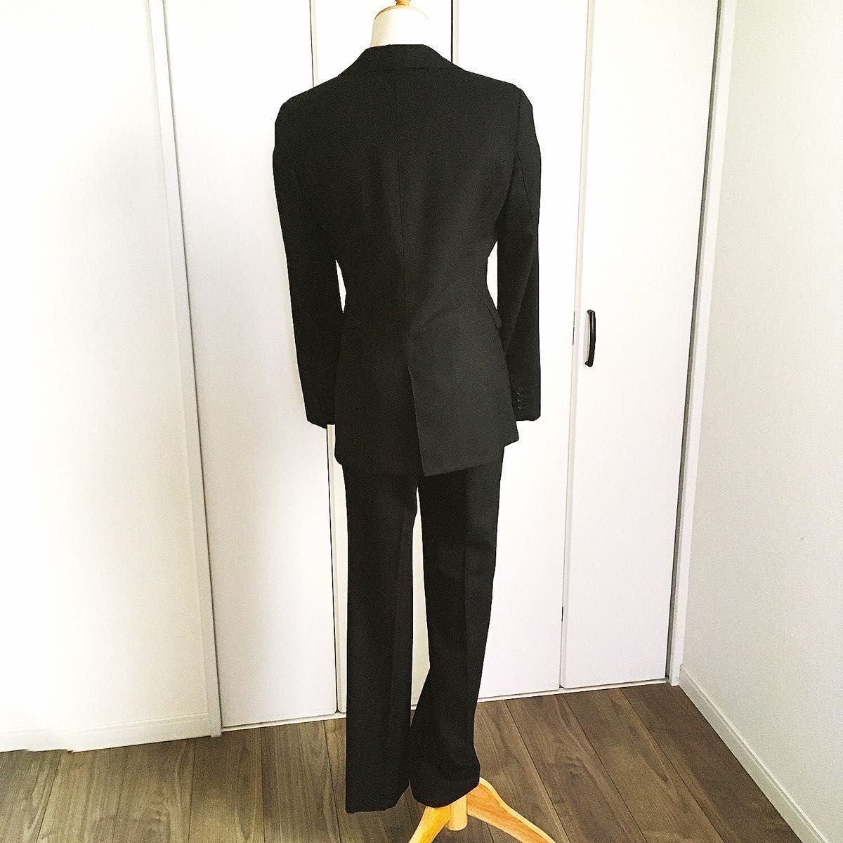 値下げ！★入学式セール★ ■法事・礼服・喪服・卒業式■【THE SUIT COMPANY she】レディースフォーマルパンツスーツ