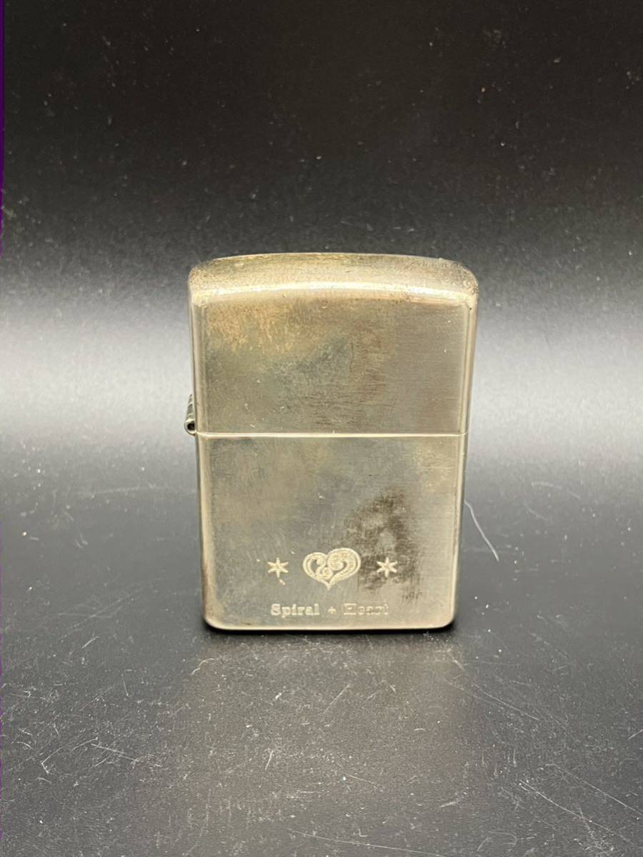 Zippo 銀製 シルバー 2005 U.S.A 喫煙具 稼動品_画像1