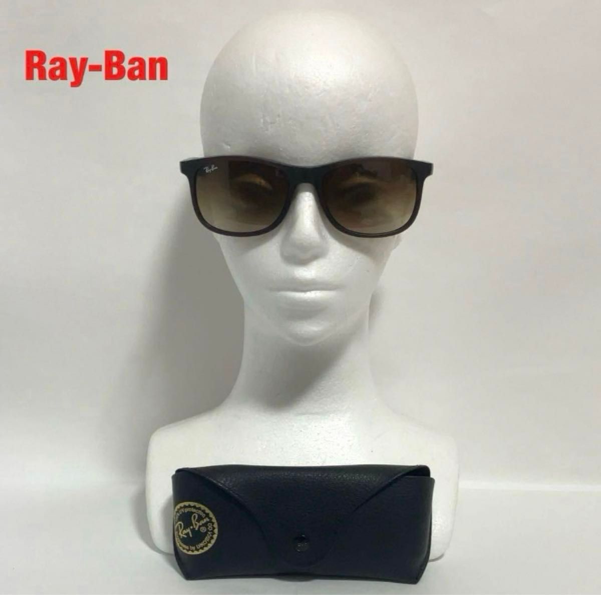 【人気】Ray-Ban　レイバン　サングラス　ウェリントン型　ユニセックス　アンディー　付属品付き　RB4202-F ANDY