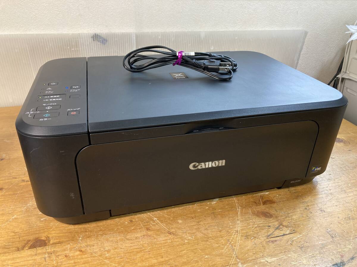 CANON キャノン A4 インクジェット プリンター 複合機 MG3530 PIXUS 22422ym_画像1