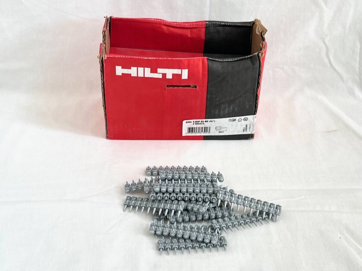 640118073　HILTI　ヒルティ　ガスピン　X-GHP20MX　硬質コンクリート用　高性能連発ねじ　部品　工具　パーツ_画像1