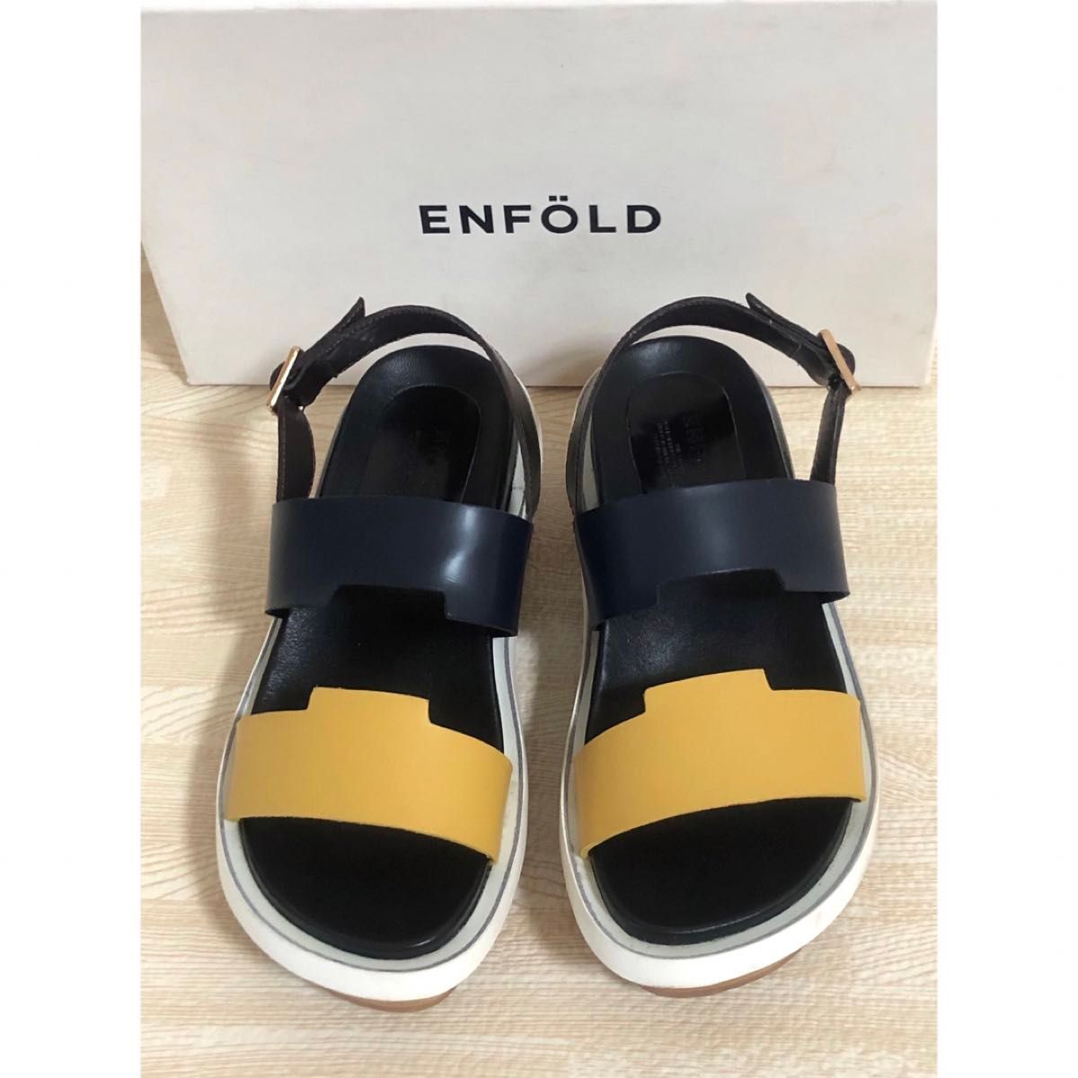 【美品】 エンフォルド ENFOLD サンダル　36