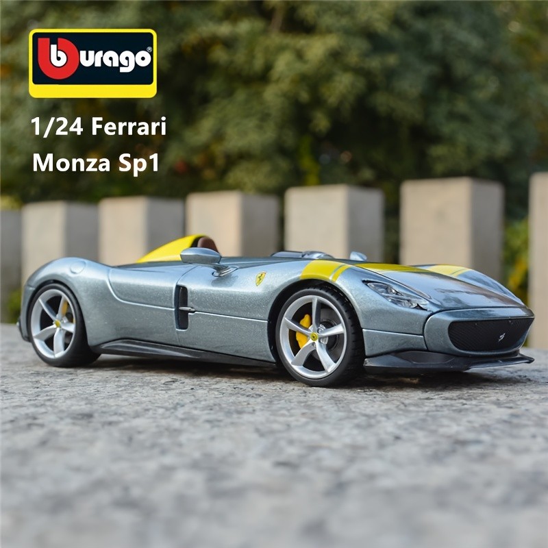 【送料無料】Burago 1:24 フェラーリ モンツァ SP1 合金高級車ダイ