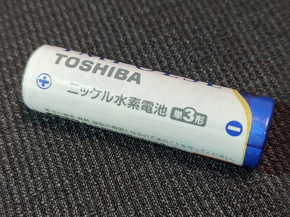 【ジャンク品】TOSHIBA　単3形　充電式ニッケル水素電池　TNH-3A　IMPULSE