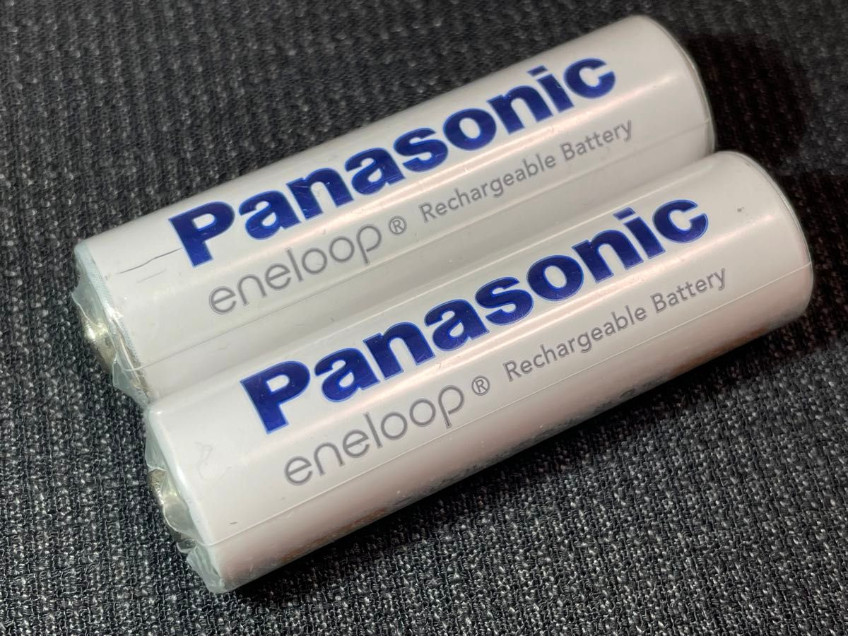 【ジャンク品】Panasonic   エネループ　eneloop   単3形　BK-3MCC  数量2