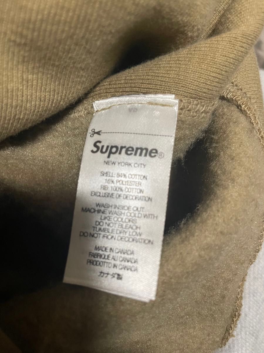 Supreme Box Logo Hooded Sweatshirt Sand  2023 シュプリーム ボックスロゴ パーカー