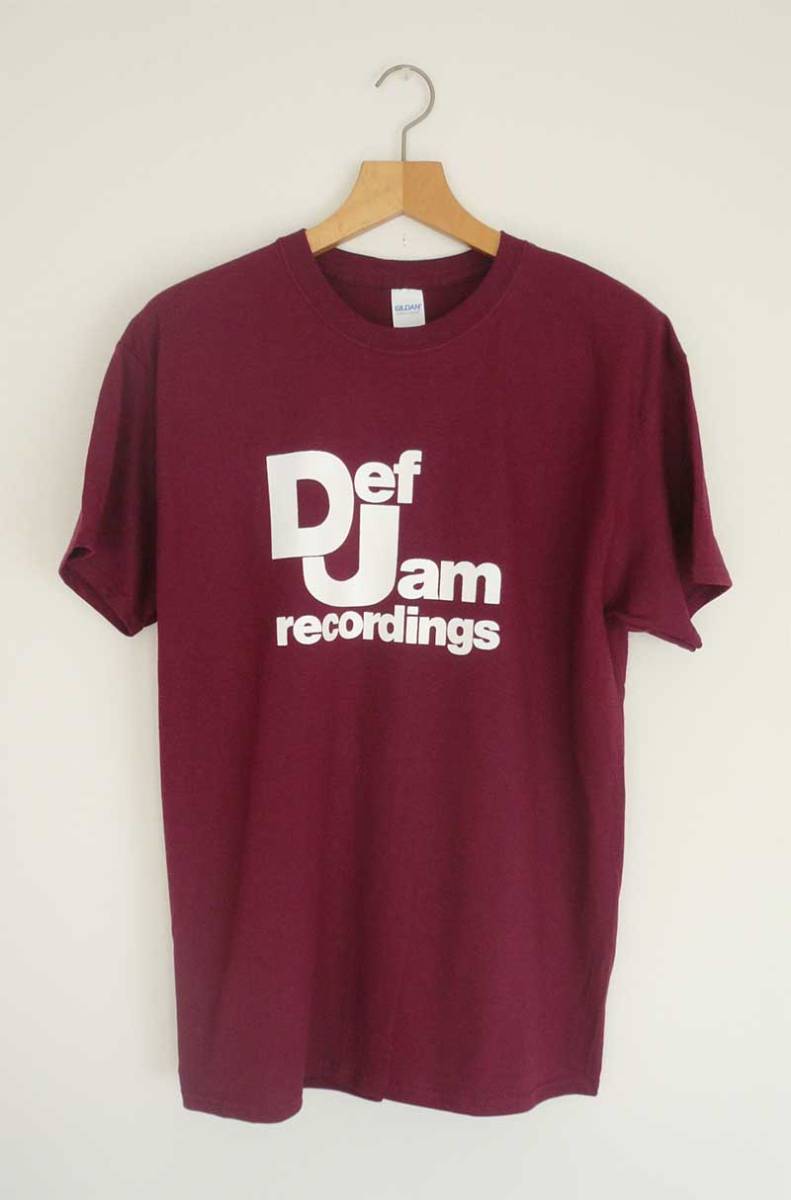 【新品】Def Jam T-shirts Mサイズ Tシャツ デフ・ジャム ラップ ヒップホップ バンドTシャツ Beastie Boys シルクスクリーンプリントの画像1