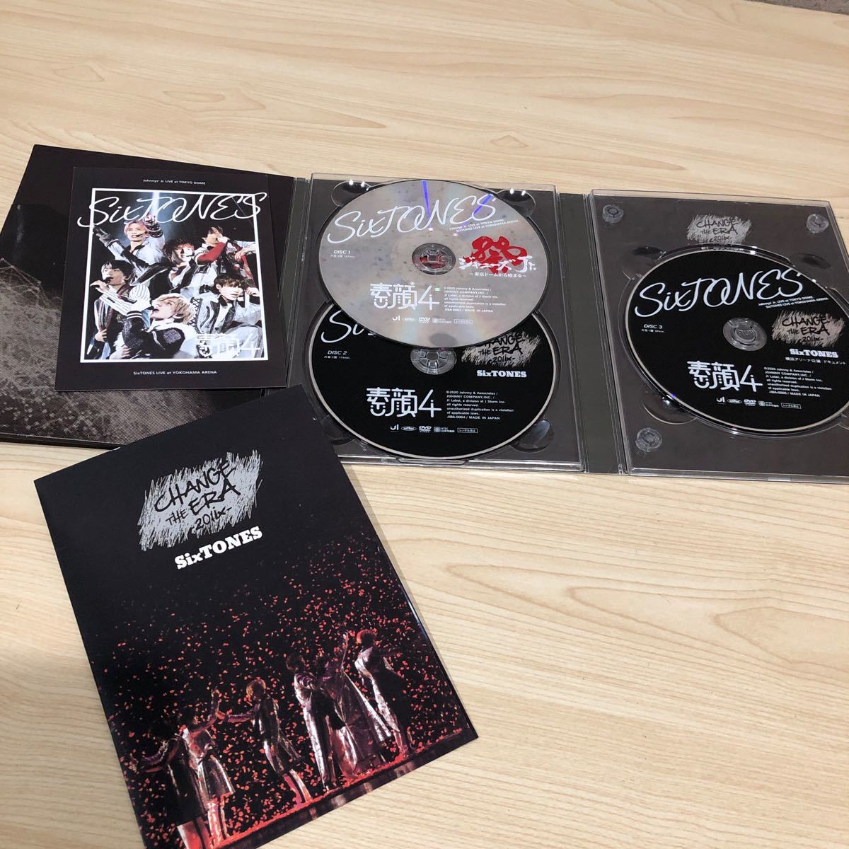 SixTONES ストーンズ 素顔4 DVD 3枚組 ジャニーズ ジャニーズJr. 東京ドームから始まる_画像4