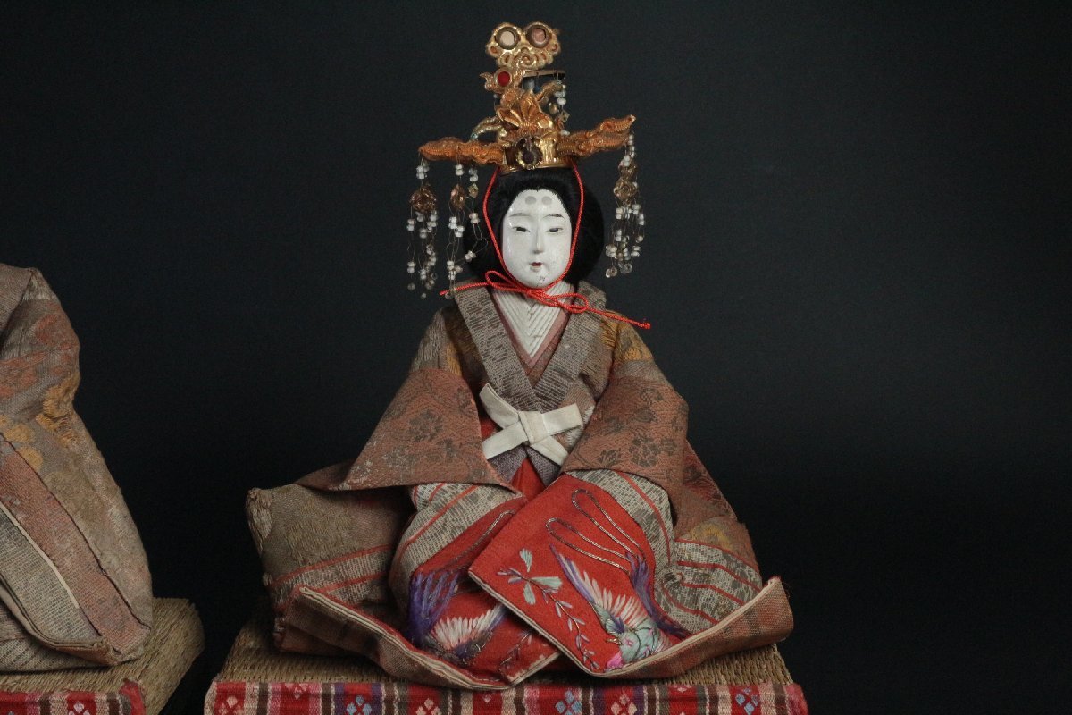 明治期 時代雛人形 親王飾り 雛飾り 節句飾り 時代飾り 大名雛道具 明治期 時代雛人形 親王飾り 雛飾り 節句飾り 時代飾り 大名雛道具